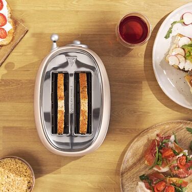Тостер Cecotec Toast&Taste 800 Vintage Light: 850 Вт, 2 слоти, нержавіюча сталь, зелений, вінтажний стиль