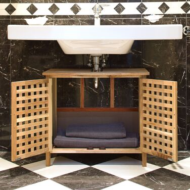 Підставка під раковину Relaxdays з горіхового дерева