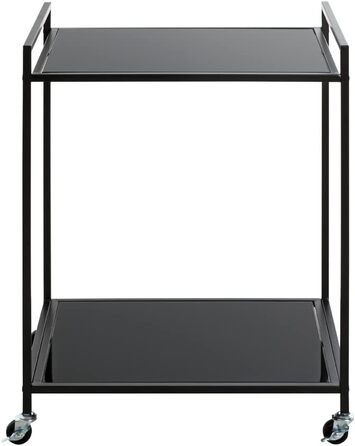 Приставний столик для меблів HAKU, чорний, (Ш 50 x Г 36 x В 69)