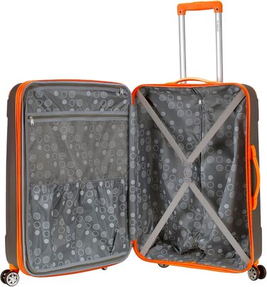 Тролей Rockland London з жорстким корпусом, білий (28 дюймів)