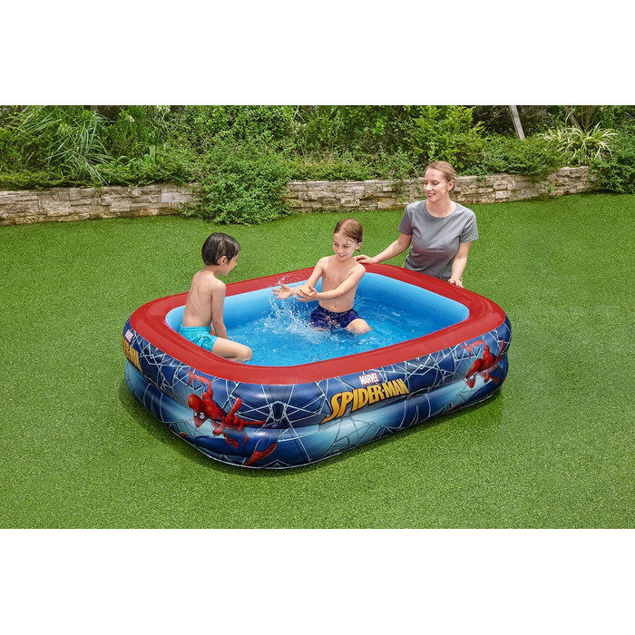 Дитячий надувний басейн Bestway Spider-Man 200x146x48 см