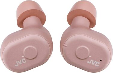 Бездротові навушники-вкладиші JVC HA-A10T-PU Bluetooth, Dusty Pink, IPX5, піна з ефектом пам'яті, 14 годин роботи