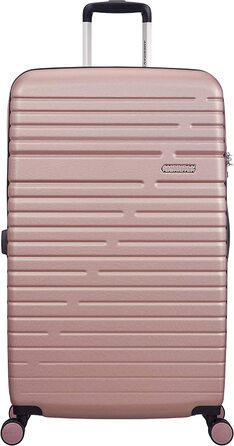 Валіза American Tourister Aero Racer Spinner 68, що розширюється, 75,5 л, Jet Black/Rose Pink