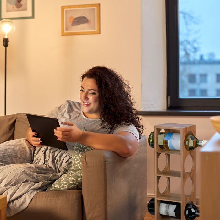 Набір з 2 виноградників Relaxdays з бамбука