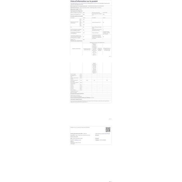 Mini холодильник Enventor 10L: компактний, тихий, з функцією охолодження та нагріву (12V/220V) для авто, спальні, офісу, косметики (чорний)