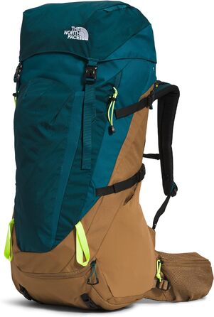 Жіноча куртка NORTH FACE Terra 55 Tech Pack (L-XL 55L, блакитний корал/коричневий/універсальний/жовтий)