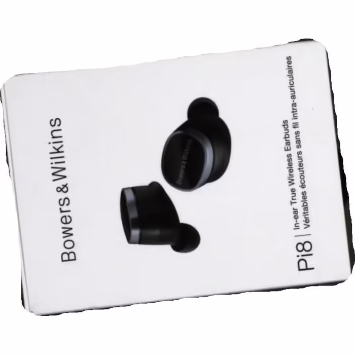 Бездротові навушники Bowers & Wilkins Pi8 з активним шумозаглушенням, Bluetooth, AptX, кейс із бездротовою зарядкою, антрацит чорний