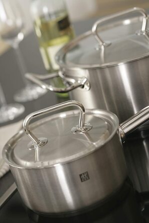 Набір кухонного посуду ZWILLING Twin Classic, 5 предметів, з нержавіючої сталі 18/10, сатиновий фініш