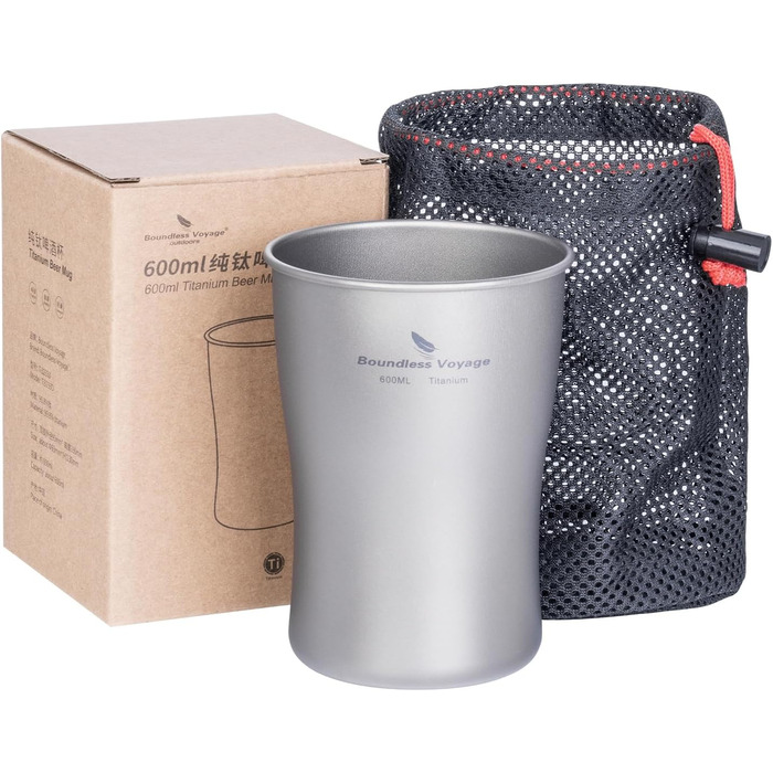 Металевий термопоїльник iBasingo 600 мл – 3233D: для кемпінгу, відпочинку та подорожей