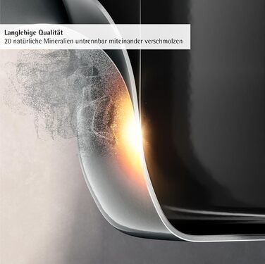 Набір каструль WMF Fusiontec 4 шт, нержавіюча сталь, індукція, для всіх плит, чорний (16/20/24 см) - Made in Germany