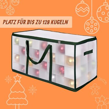 Коробка для зберігання новорічних кулі