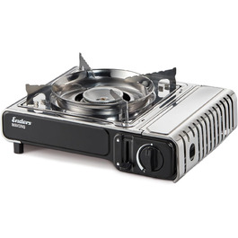 Кемпінговий газовий пальник Enders® MAVERIQ® з регулюванням потужності, п'єзозапалюванням, захистом від перегріву, 2.2 кВт, з кейсом, сумісний з балончиками #1886