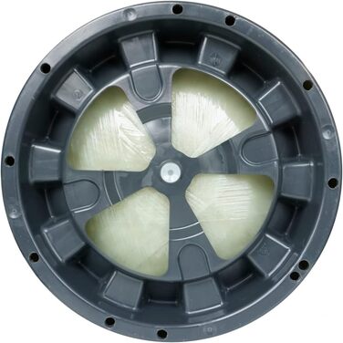 Bluecraft Premium Газовий балон пропановий 10 кг, балон з композитного матеріалу, легкий, з індикатором рівня газу, з газовим регулятором та ключем