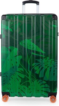 Набір валіз Hauptstadtkoffer Q-Damm (2 шт.), Trolley, TSA, Rollkoffer, валіза для подорожей (S & L), квітковий дизайн, 78 см
