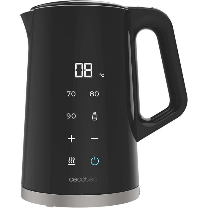 Електричний чайник Cecotec Thermosense 800 Neo: 1,7л, 2200W, регулювання температури, сталь, Keep Warm