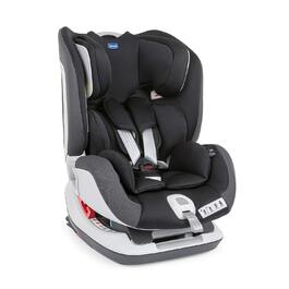Автокрісло Chicco Seat Up 012 0-25 кг з ISOFIX, група 0/1/2 для дітей 0-6 років, зі вставкою для новонароджених, регульованим підголівником, м'якою оббивкою, Jet Black
