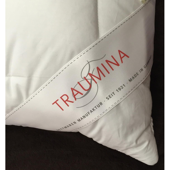 Подушка з флісовим наповнювачем Traumina Swing Luxury Fiber підходить для алергіків (см) (Extra Light, 40x80)