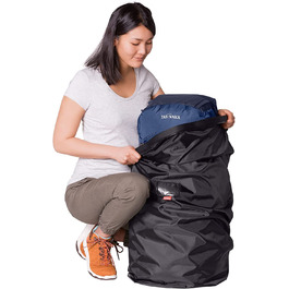 Захисна сумка Tatonka Універсальний захисний чохол для рюкзаків об'ємом до 130 літрів - із застібкою-блискавкою і табличкою з назвою - для захисту похідного рюкзака під час авіаперельотів - невеликий складається