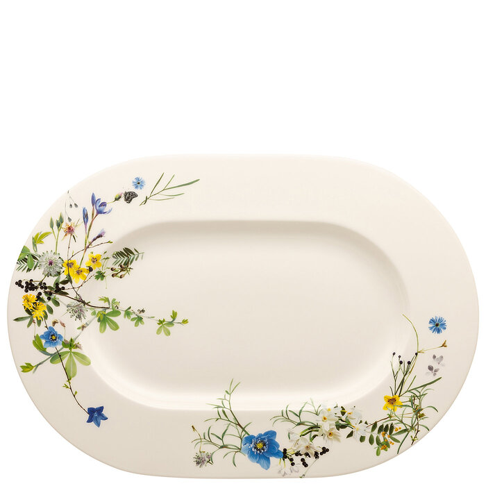 Овальна тарілка 41 х 29 см Fleurs des Alpes Brillance Rosenthal