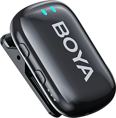 Бездротовий петличний мікрофон BOYA mini-18 TRS for camera Black