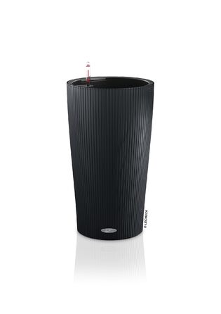 Горщик LECHUZA CILINDRO сірий, 32x32x56 см, 13953