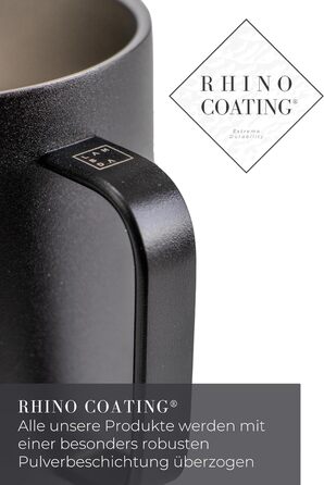 Ручна кавомолка Lambda Coffee з нержавіючої сталі та керамічним жорном | Для еспресо та інших сортів кави | З регулюванням ступеня помолу | Nautic Night