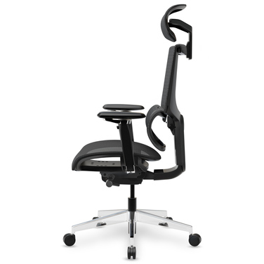Крісло Mealux S8 Air Black (арт. HF-S8P M/B)