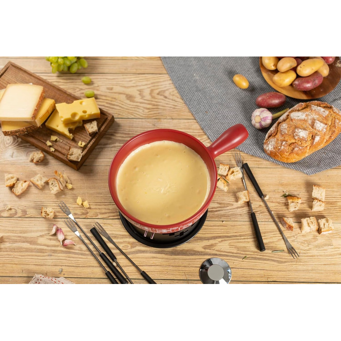 Фондю KUHN RIKON 32317 з кераміки, для приготування сирної страви