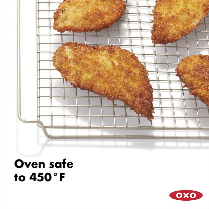 Форма для випічки OXO Good Grips 13' x 18' металева (для випікання та охолодження)