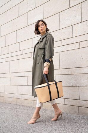 Сумка-холодильник Reisenthel Raffia Black - одноразова, з високоякісного поліестеру для пікніка та покупок