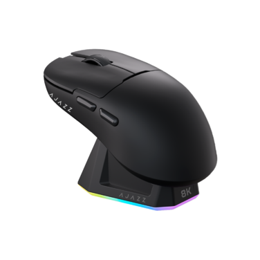 Ігрова бездротова миша Ajazz  AJ159PRO -3 Mod-Black-3395-8K Charging Dock