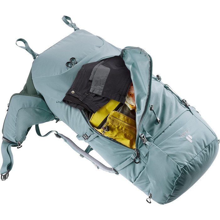 Жіночий трекінговий рюкзак deuter Aircontact Core 6510 Sl (1 упаковка) (6510 л, сланцевий плющ)