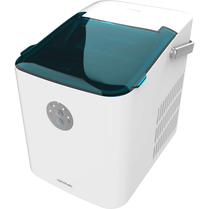 Машина для льоду Cecotec Chillin' Ice 1200 Go, 12 кг/день, 120 Вт, 2 розміри кубиків, швидке заморожування (6-8 хв)