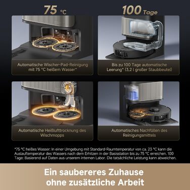 Робот-пилосос Dreame L10s Ultra Gen 2 з миючою функцією, технологією MopExtend™ RoboSwing, потужністю 10000 Па Vormax™, режим для тварин, автоматична база, різноманітне прибирання килимів