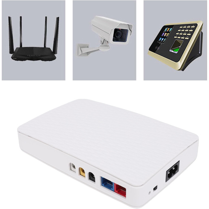 Mini UPS Fabater 8000mAh з підключенням EU для модемів та DSL - резервне живлення