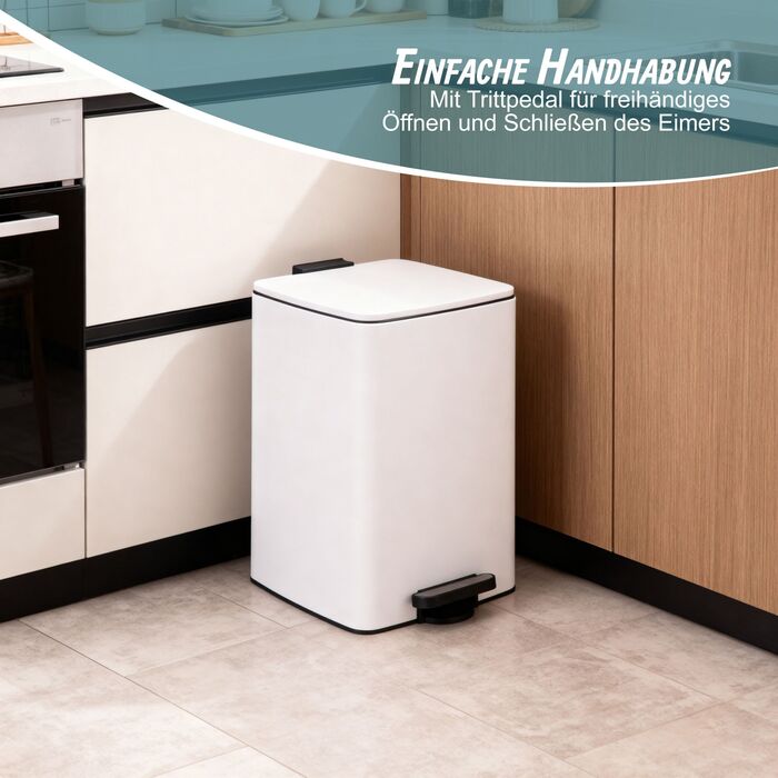 Відро для сміття Relaxdays, 20 літрів