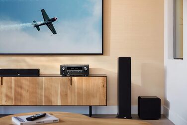 Канальний AV-ресивер Denon AVR-S970H, Dolby Atmos, 8K HDMI, Bluetooth, Wi-Fi, Alexa, Чорний, 7.2-