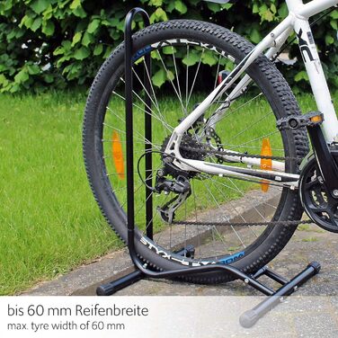 Мобільна стійка для велосипеда Toboli для ОДНОГО велосипеда шириною шини до 60 мм Ремонтний стенд Підлогова підставка для ремонту, збирання тощо.