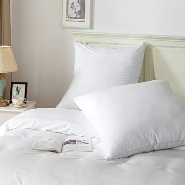 Комплект постільної білизни Good Nite 200x200 см 3 шт. з мікрофібри (білий)