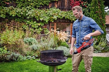 Einhell GE-UB 18/250 Li E-Solo Акумуляторний повітродув Power X-Change (18 В, 250 км/год, 3-частинна труба, регулювання швидкості, без акумулятора)