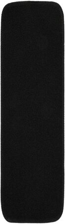 Ступінчастий килимок VidaXL ступінчасті килимки сходові килимки сходовий килимок захист сходи сходовий килимок захист сходи протиковзкий килимок 75x20 см (75x20 см, чорний), 15 шт.