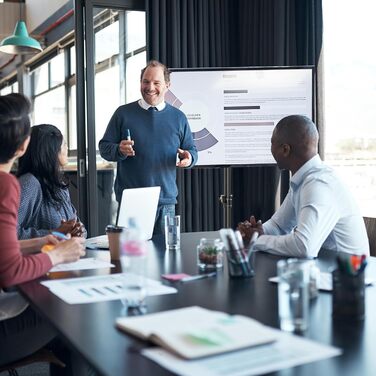 Підставка для телевізора COSTWAY, регульована по висоті, для телевізорів 21-47 дюймів (Plasma/LCD/LED), до 35 кг, чорна