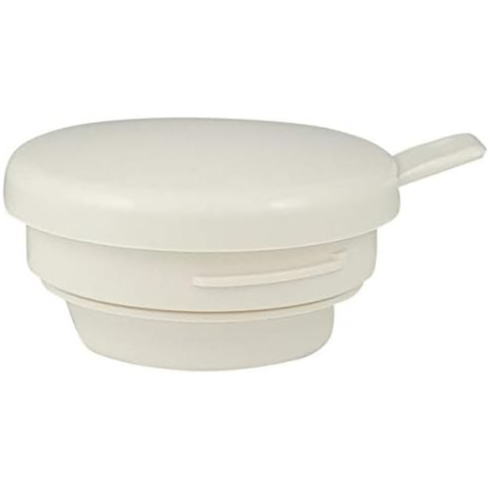 Термос Helios Mondo Push з нержавіючої сталі, 1,3 л, білий