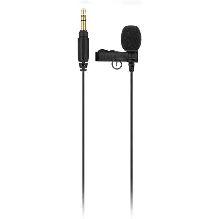 RØDE Lavalier GO професійний петличний мікрофон для мовлення, відеозйомки, контенту, запису голосу в студії та на виїзді, чорний