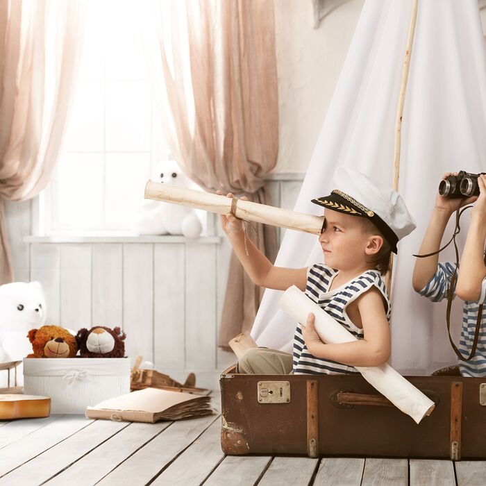 Набір з 4 кошиків для зберігання Relaxdays з бамбука