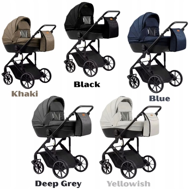 Дитячий прогулянковий візок STYLOWY MAGIC ZC 3в1: люлька, автокрісло та аксесуари