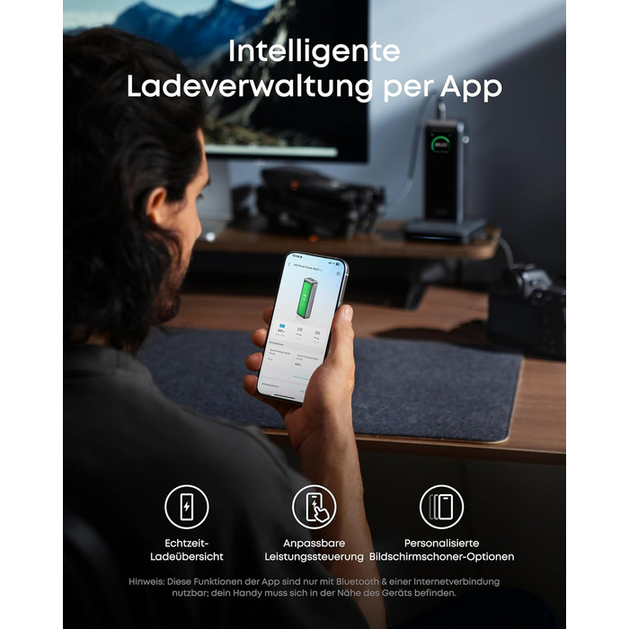 Power Bank Anker Prime 26250mAh: 3 порти, 300W, швидка зарядка, TSA-сертифікований, керування через додаток, для MacBook, iPhone та інших пристроїв