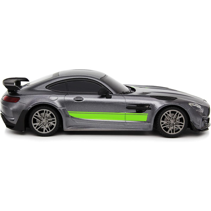 Модель автомобіля Mercedes-AMG GT Pro (1:24) CMJ – радіокерування, офіційна ліцензія, робочі фари, сірий колір