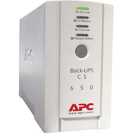 ДБЖ APC Back-UPS CS BK650EI 650 ВА (4 виходи IEC, захист від перенапруг)