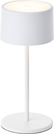 LED настільна лампа Brilliant з диммуванням, акумулятор, сенсорне керування, тепле світло, стильний дизайн, USB-зарядка, для дому